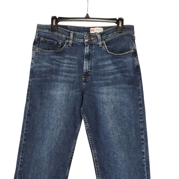 Wrangler Classic Blue Denim Jeans Mens Relaxed Fit 32x32 - Picture 4 of 13